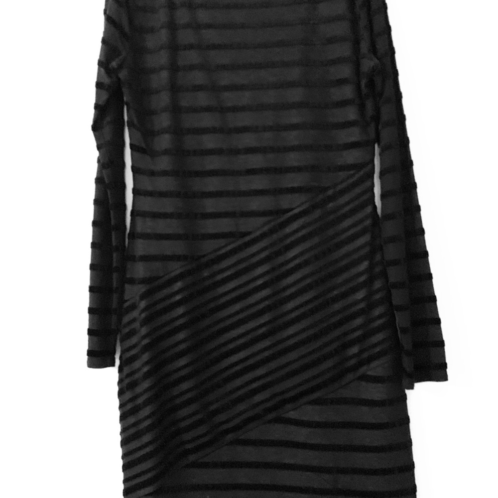 Black cocktail dress